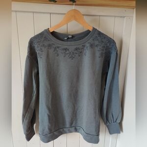 American eagle embroidered crewneck sweater